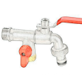 High quality Brass double handle bibcock valves bypass valve water softener